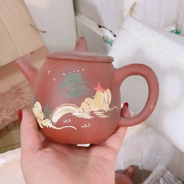 紫砂茶杯宜兴紫砂手工制作