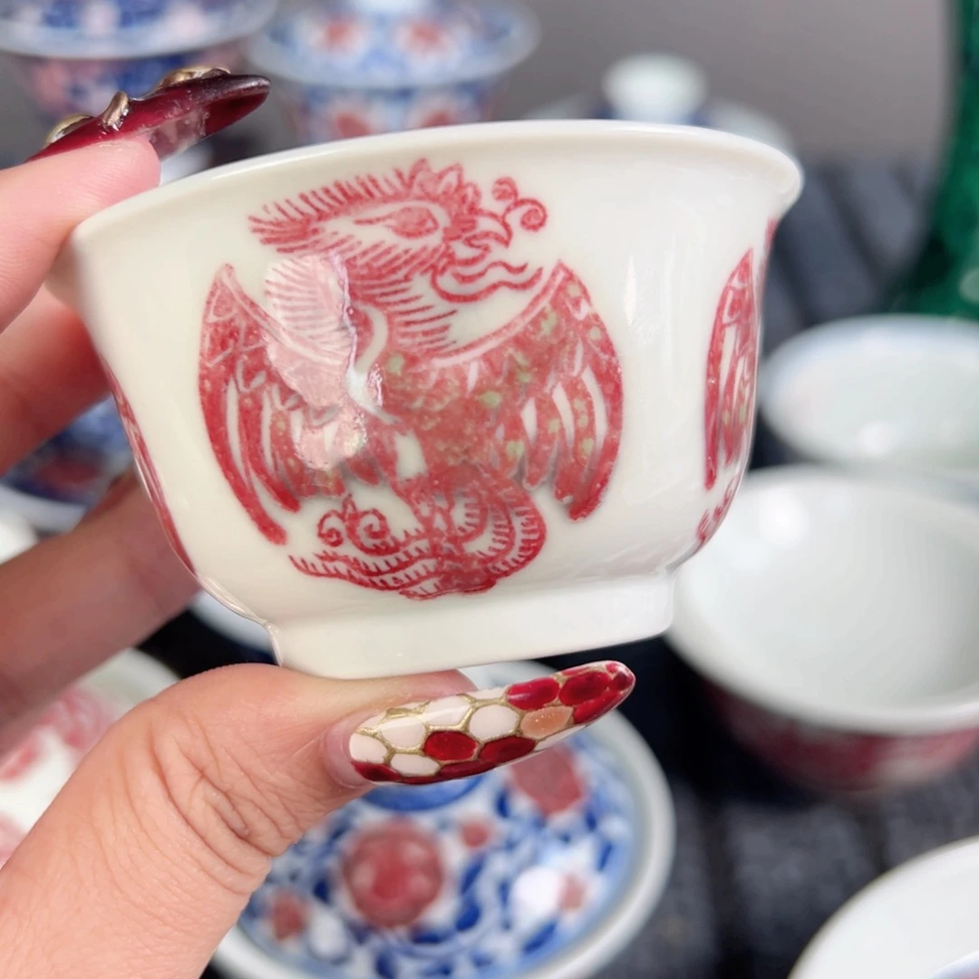 杯子景德镇毛仔柴窑主人杯