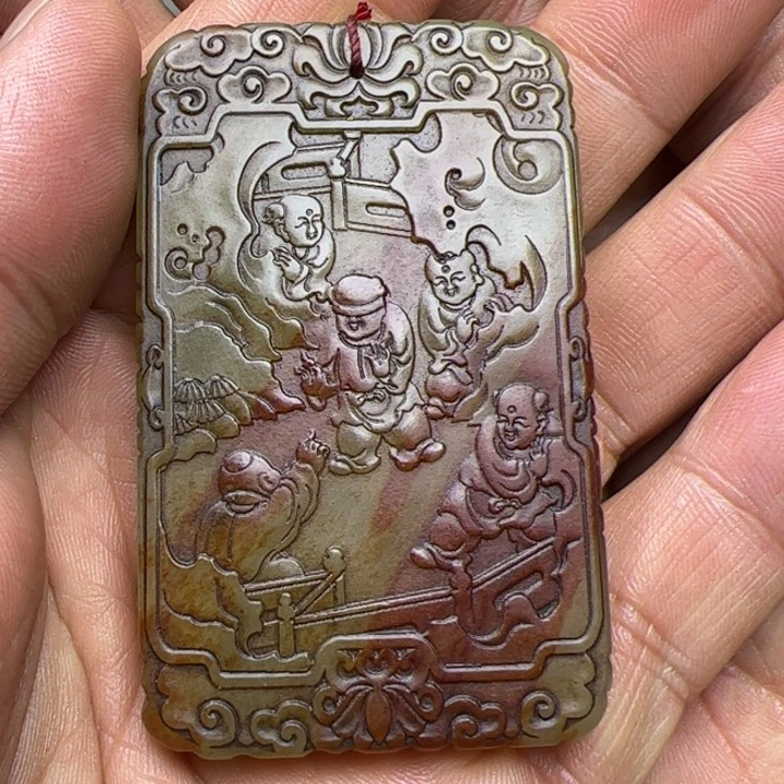 和田玉挂件未镶嵌王*