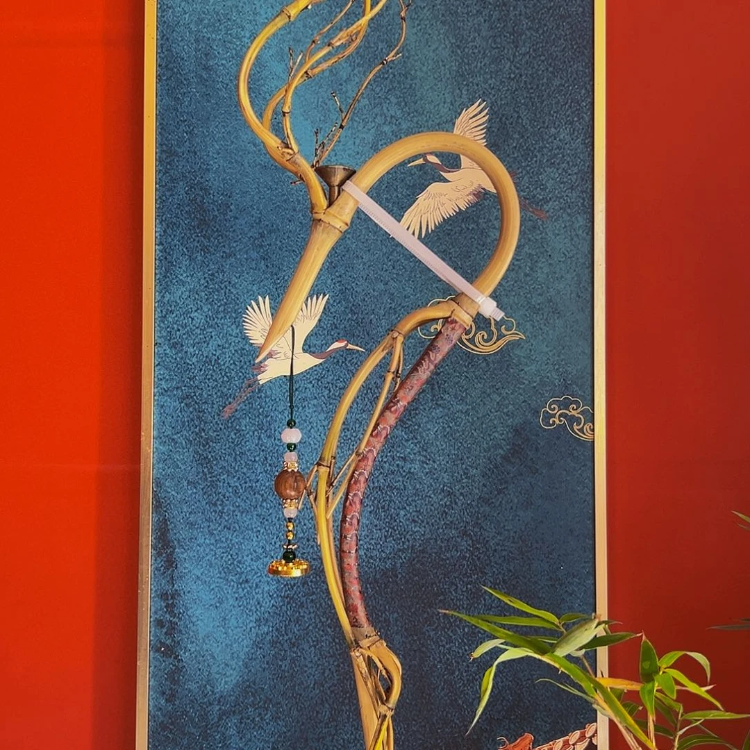 全手原创作品，龙挂香架