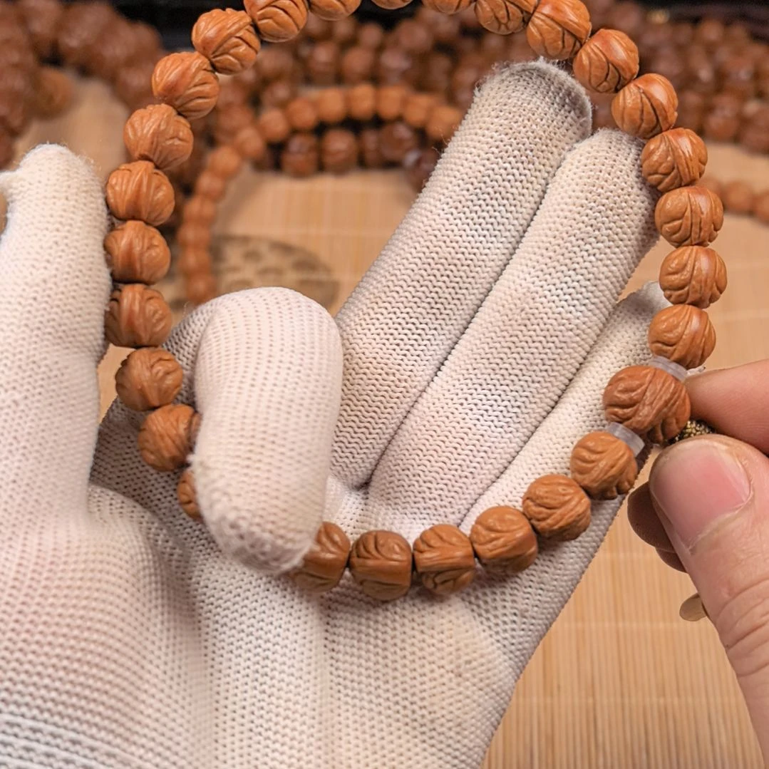 吊坠桃核精品小龙纹手持