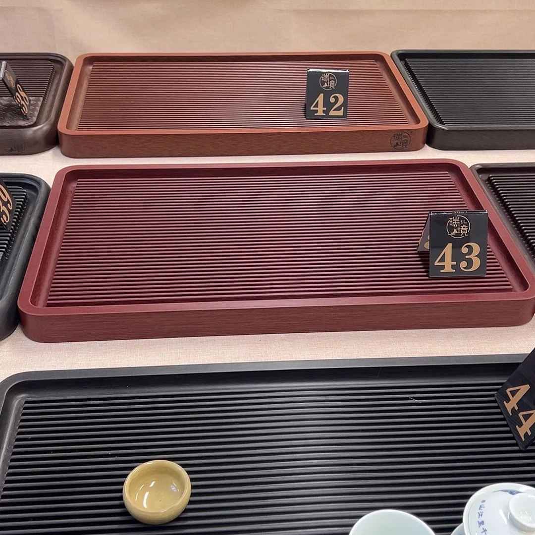 120×60×6汉唐直边平面檀木红油