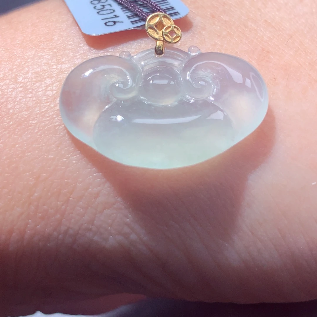 定制翡翠18K金镶嵌翡翠