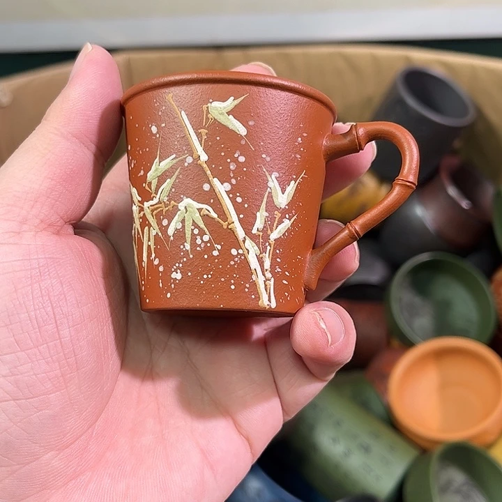 茶杯紫砂全手工紫砂主人杯