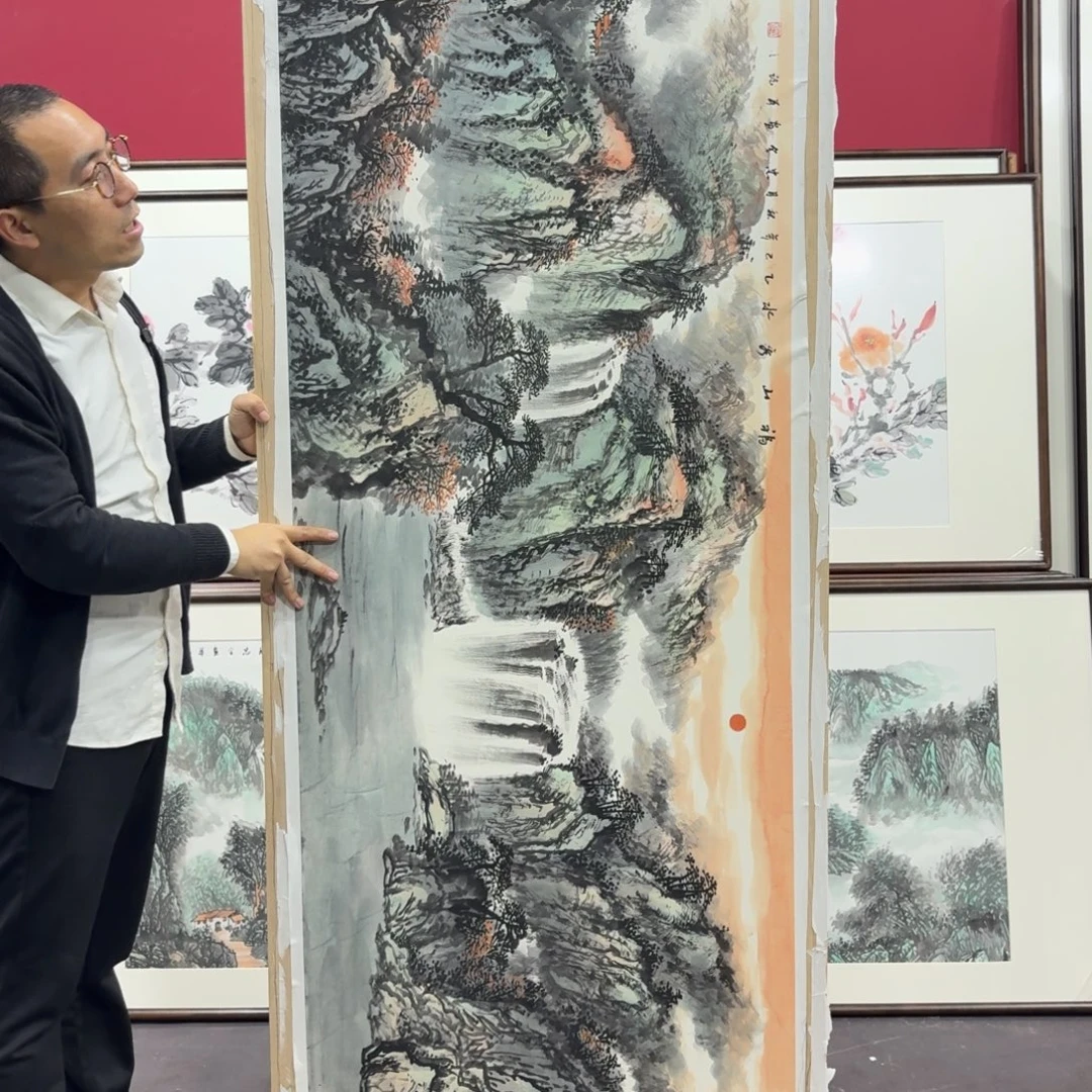 国画手绘作品210/80