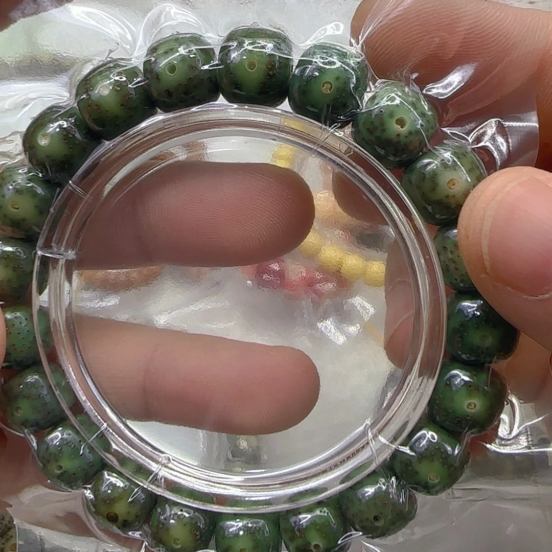 手串星月菩提10传说变态绿星月菩提11单圈