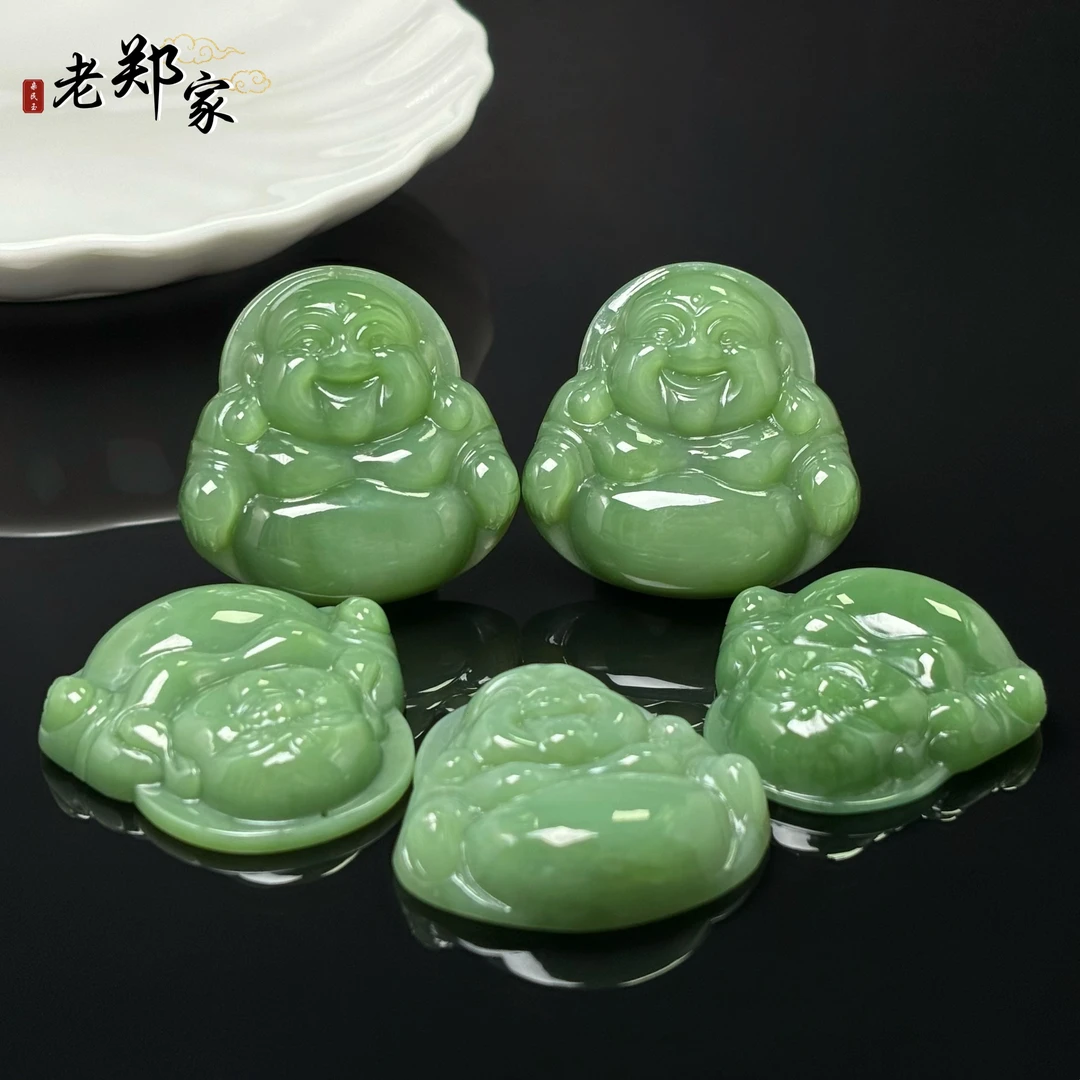 【老郑家】和田玉佛公挂件 (多样性发一件) 443