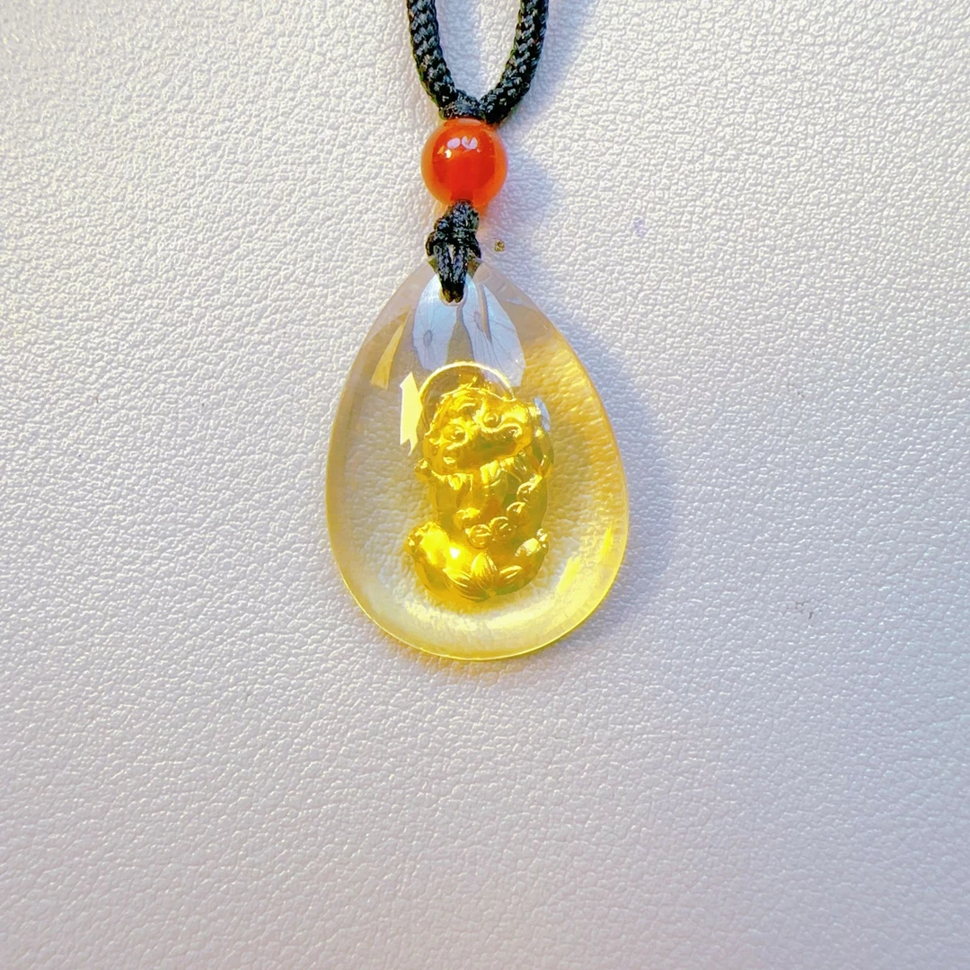 【直播专属】足金玉髓貔貅吊坠