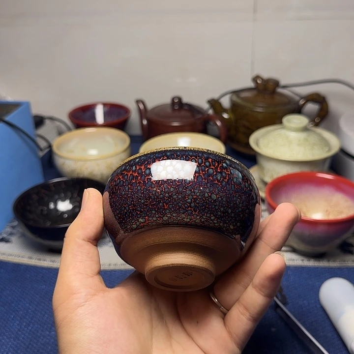 建阳建盏喝茶主人杯