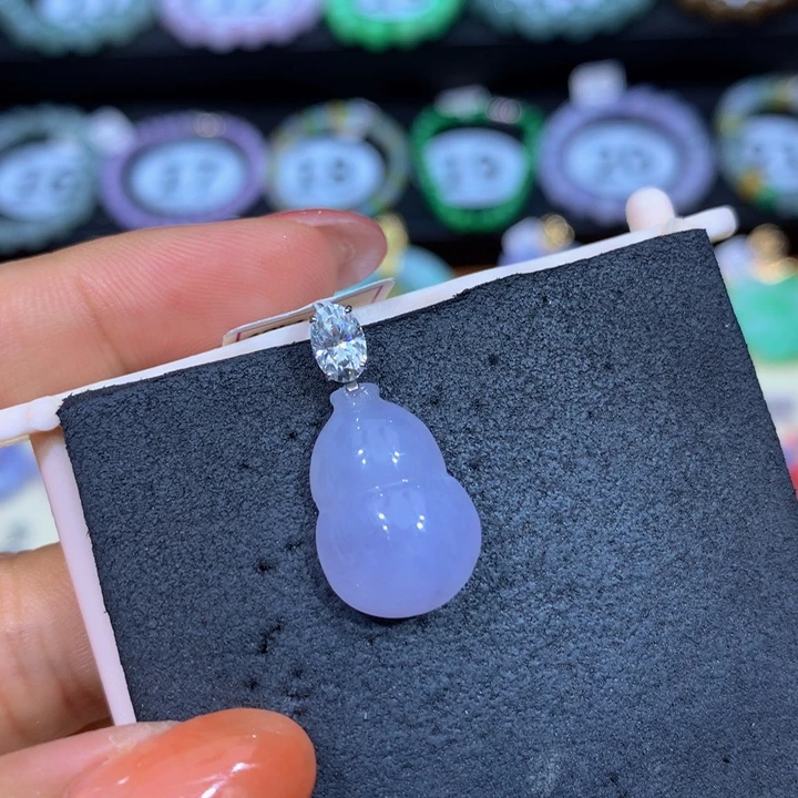 翡翠18K金镶嵌手链翡翠