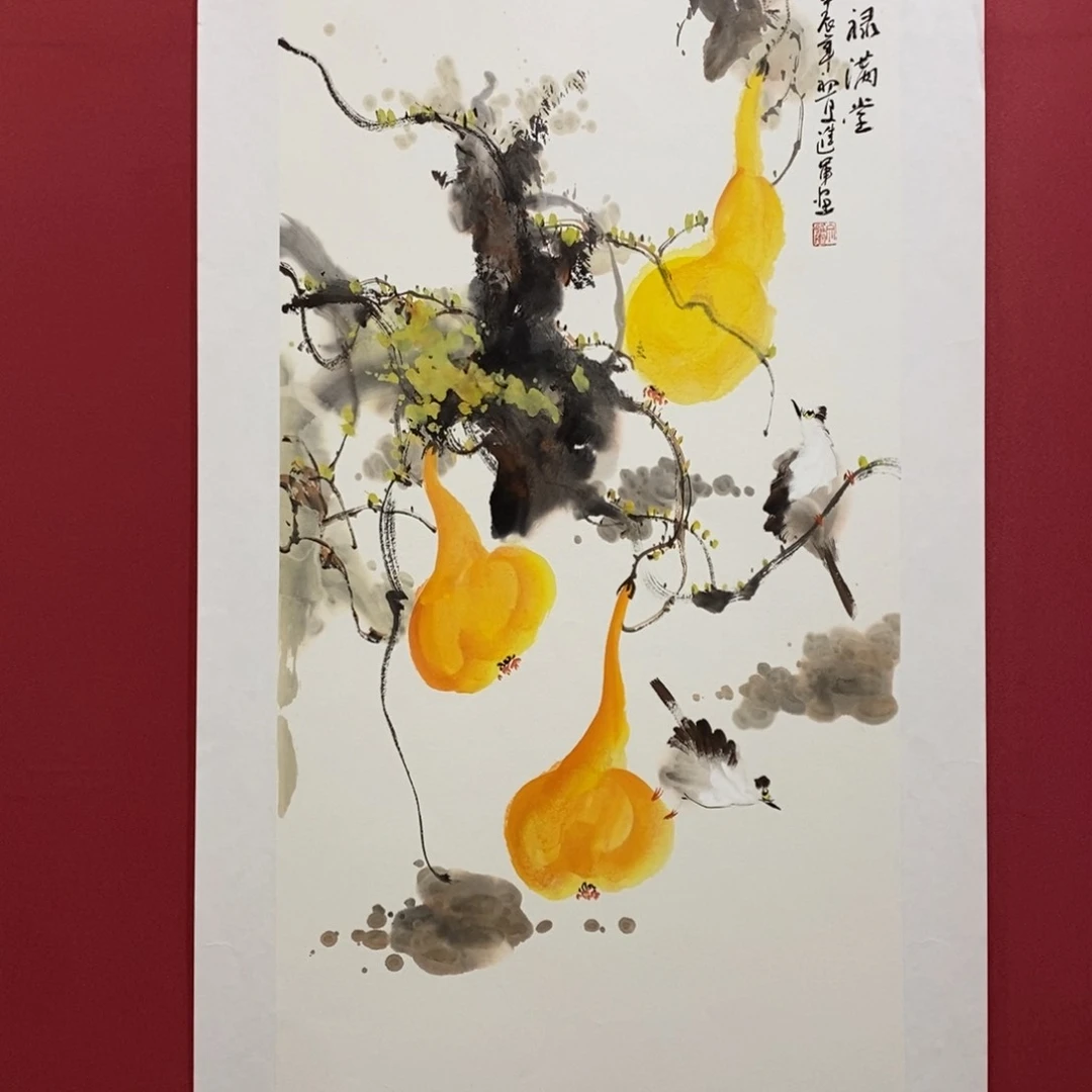 国画文进军三尺精品佳作