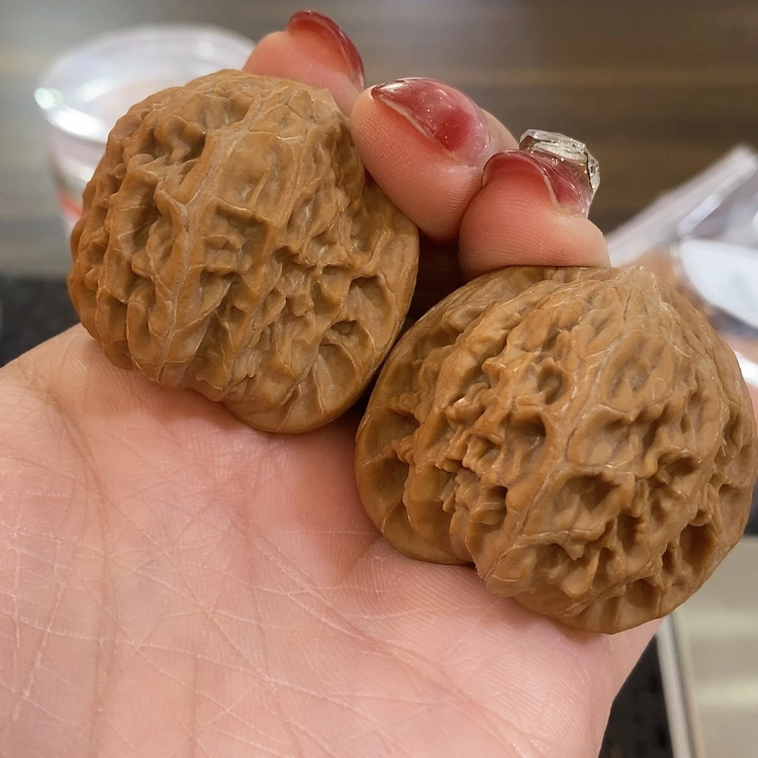 C****吊坠文玩核桃磨盘41全