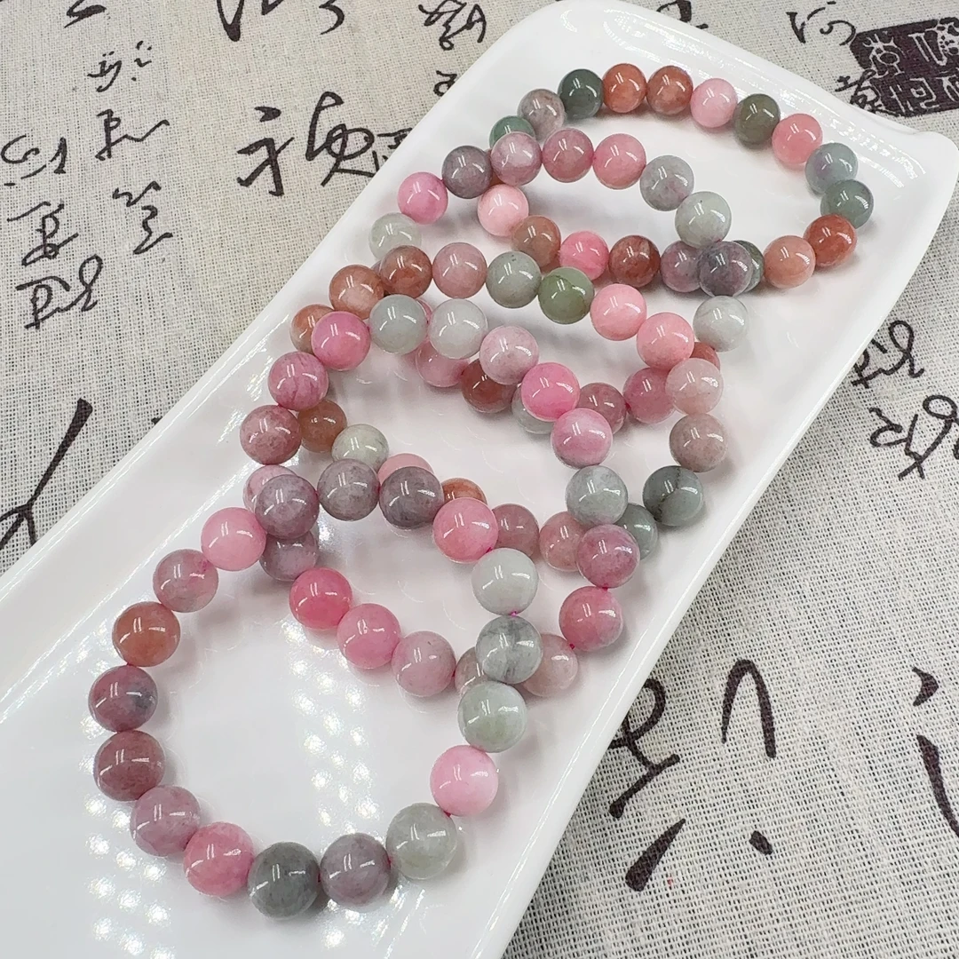 A062 马卡龙彩碧色系10毫米手串  多样性发一串