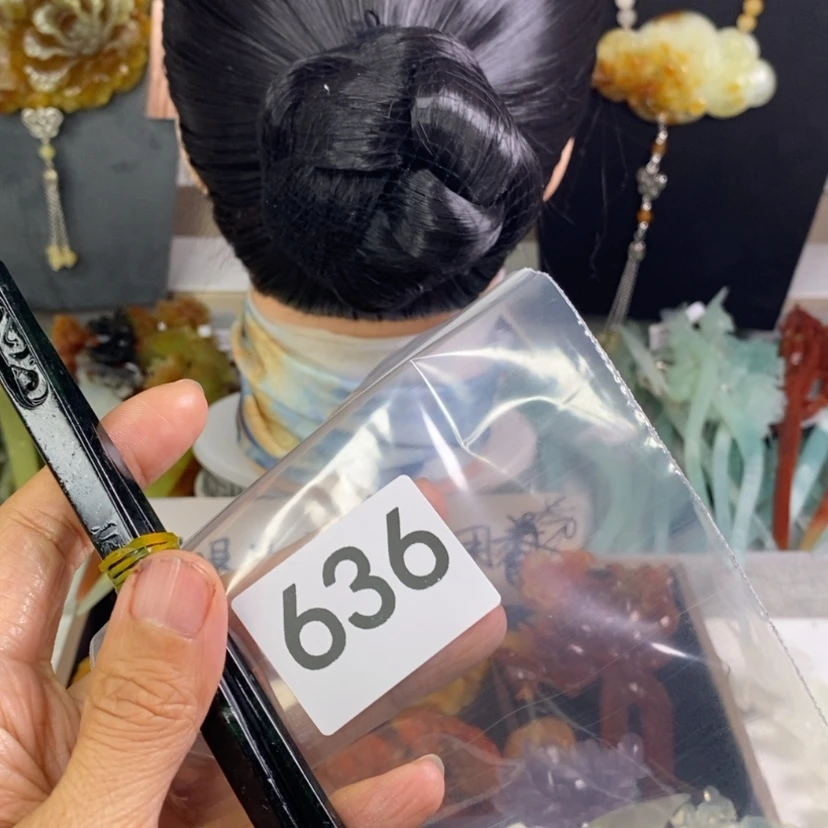 【闪购商品】岫玉发饰未镶嵌?****者