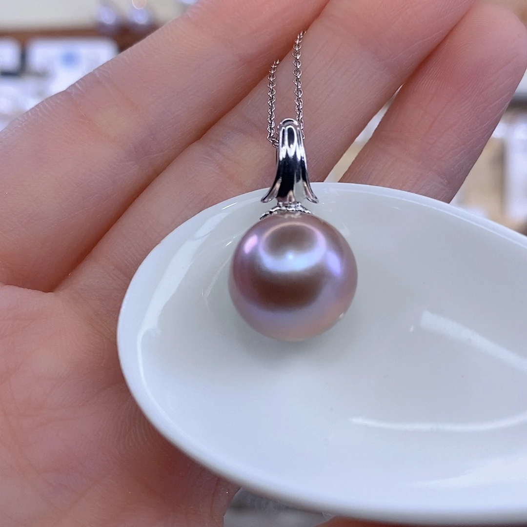 合金淡水珍珠颈饰