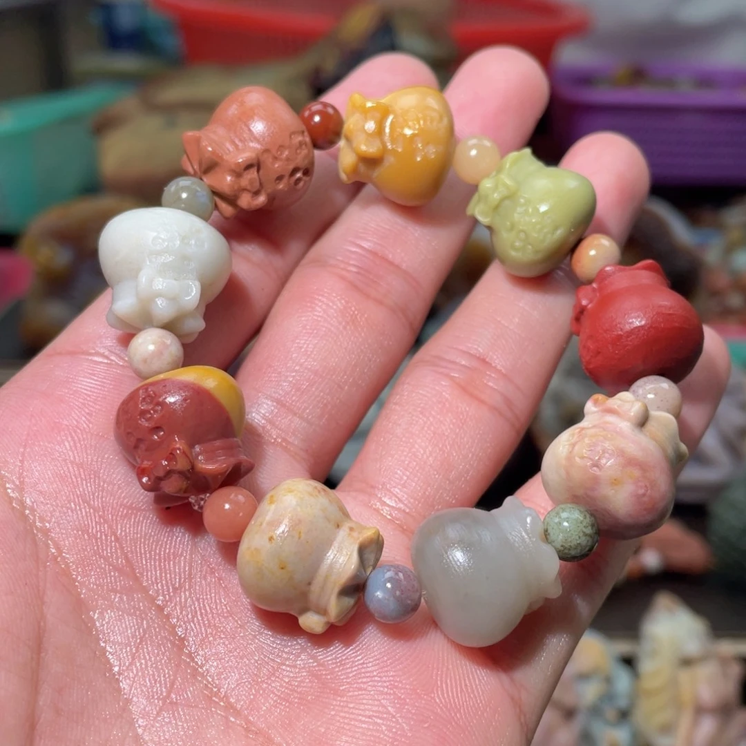 石英质玉未镶嵌手链