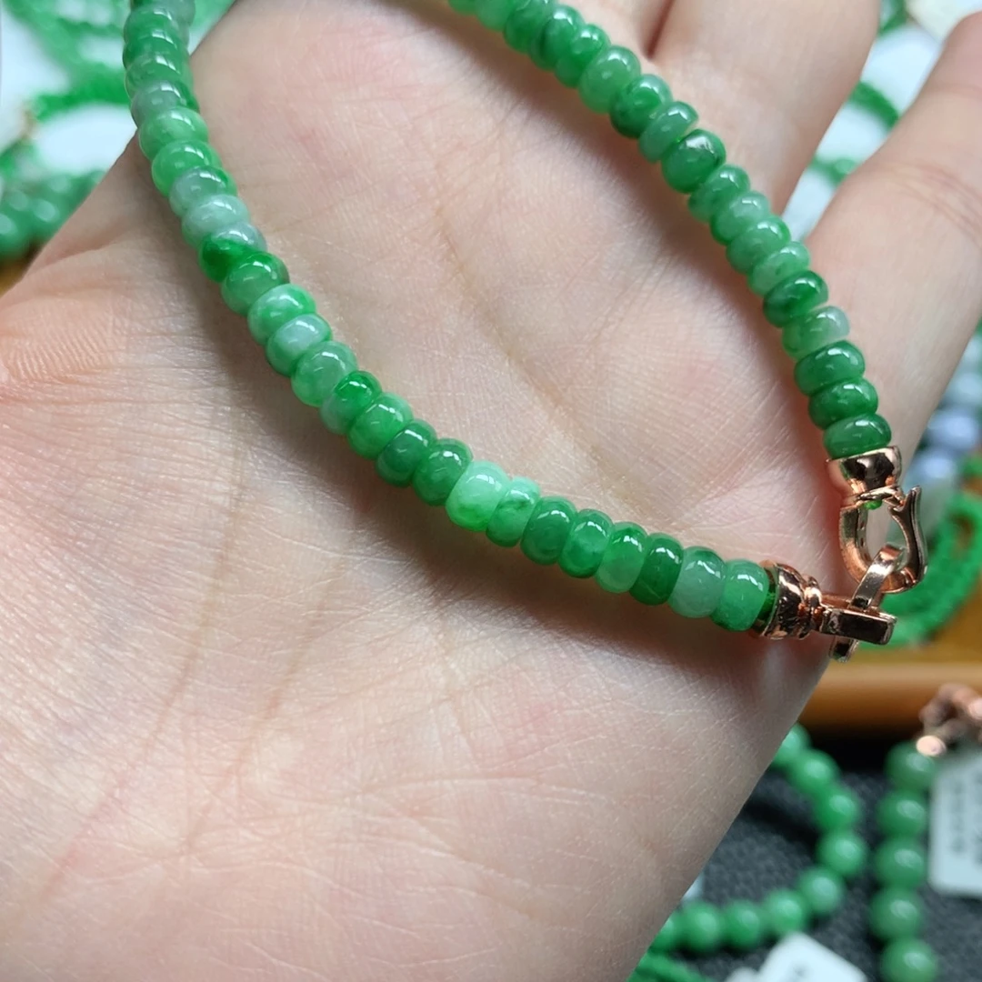 未镶嵌手链翡翠翡翠