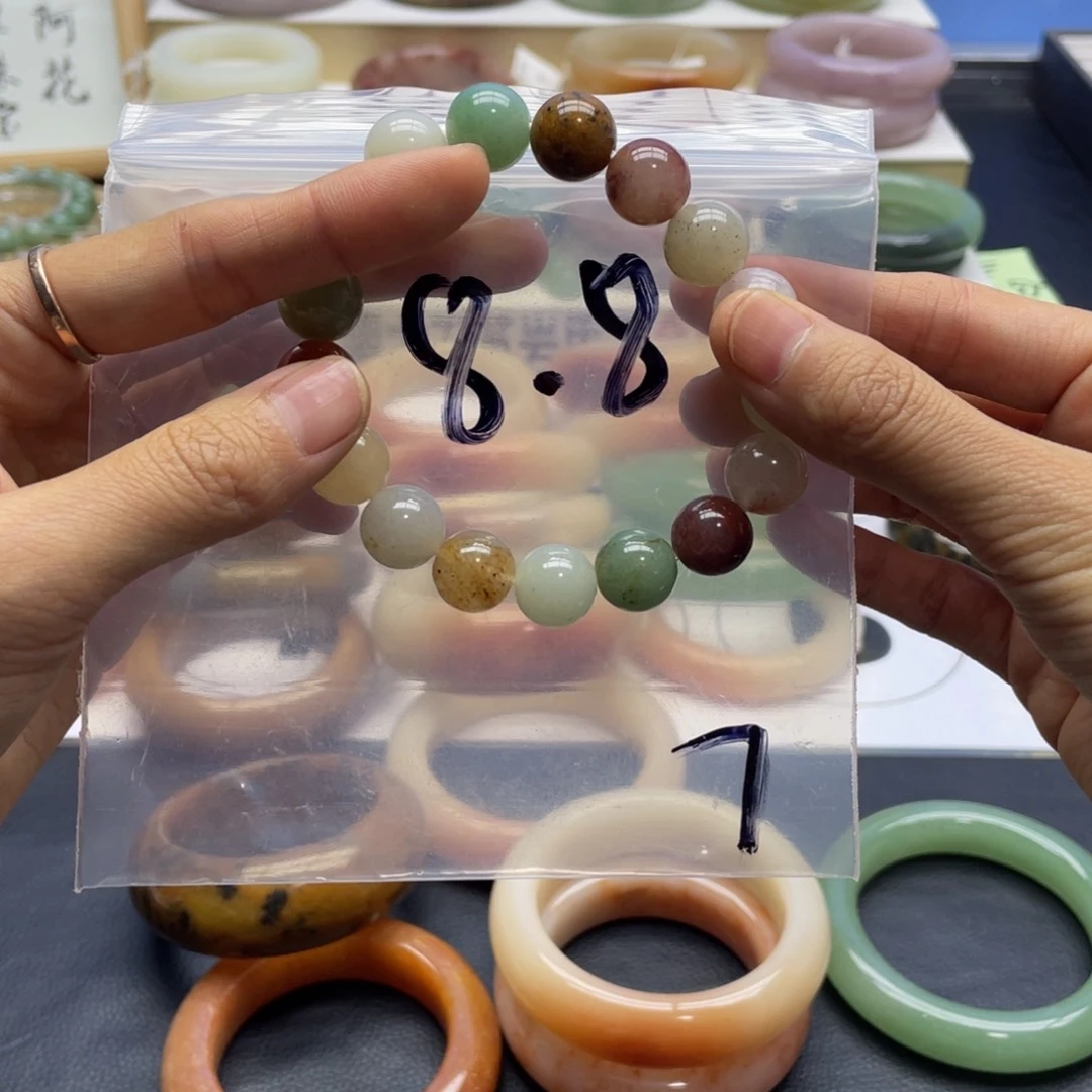 未镶嵌手镯石英质玉