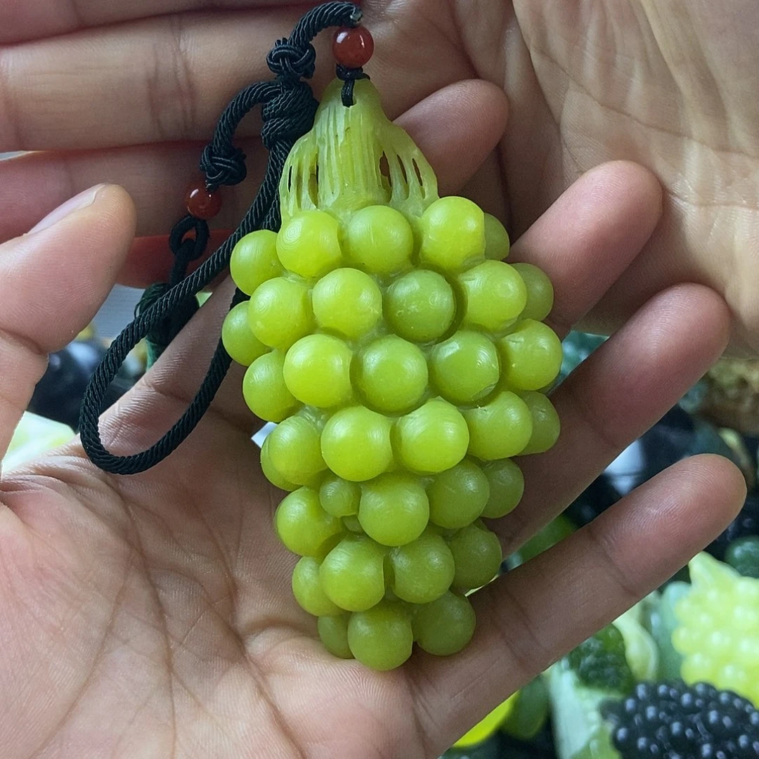 W***t蛇纹石玉未镶嵌手把