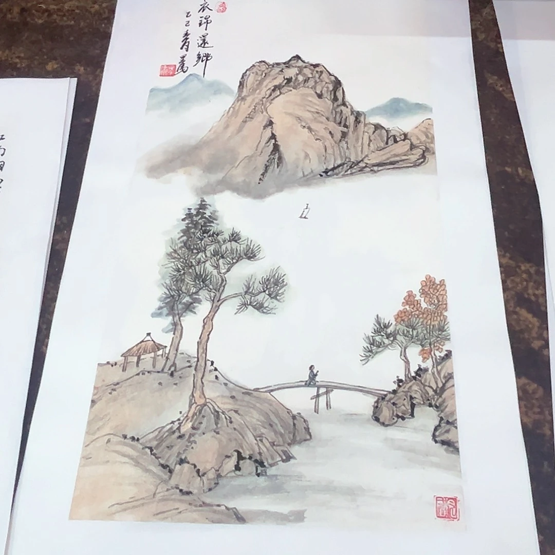 国画黑马老师68.34绘画有拖地