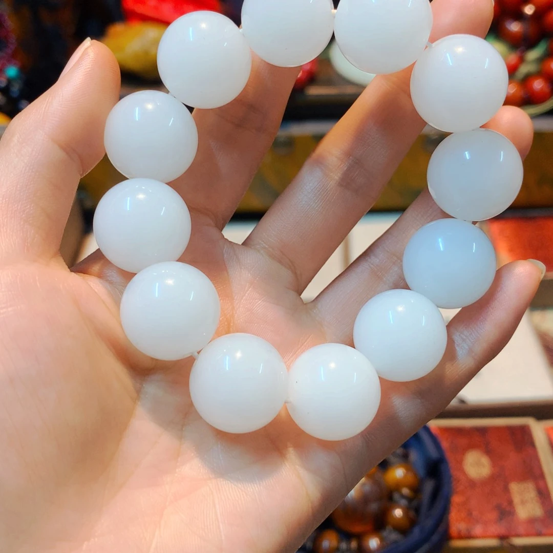 和田玉（白玉）颈饰未镶嵌噢噢哦噢哦好的好