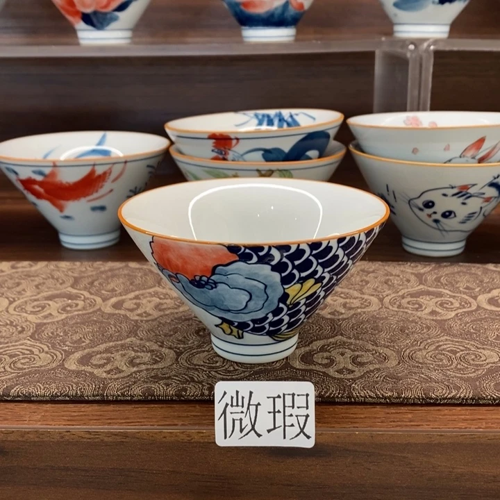 釉下老陶泥手工绘制