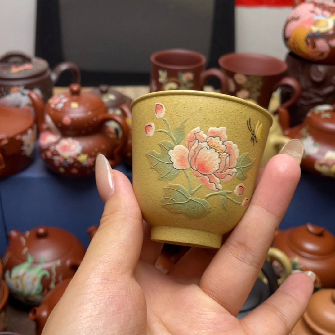 茶杯紫砂紫砂主人杯70cc