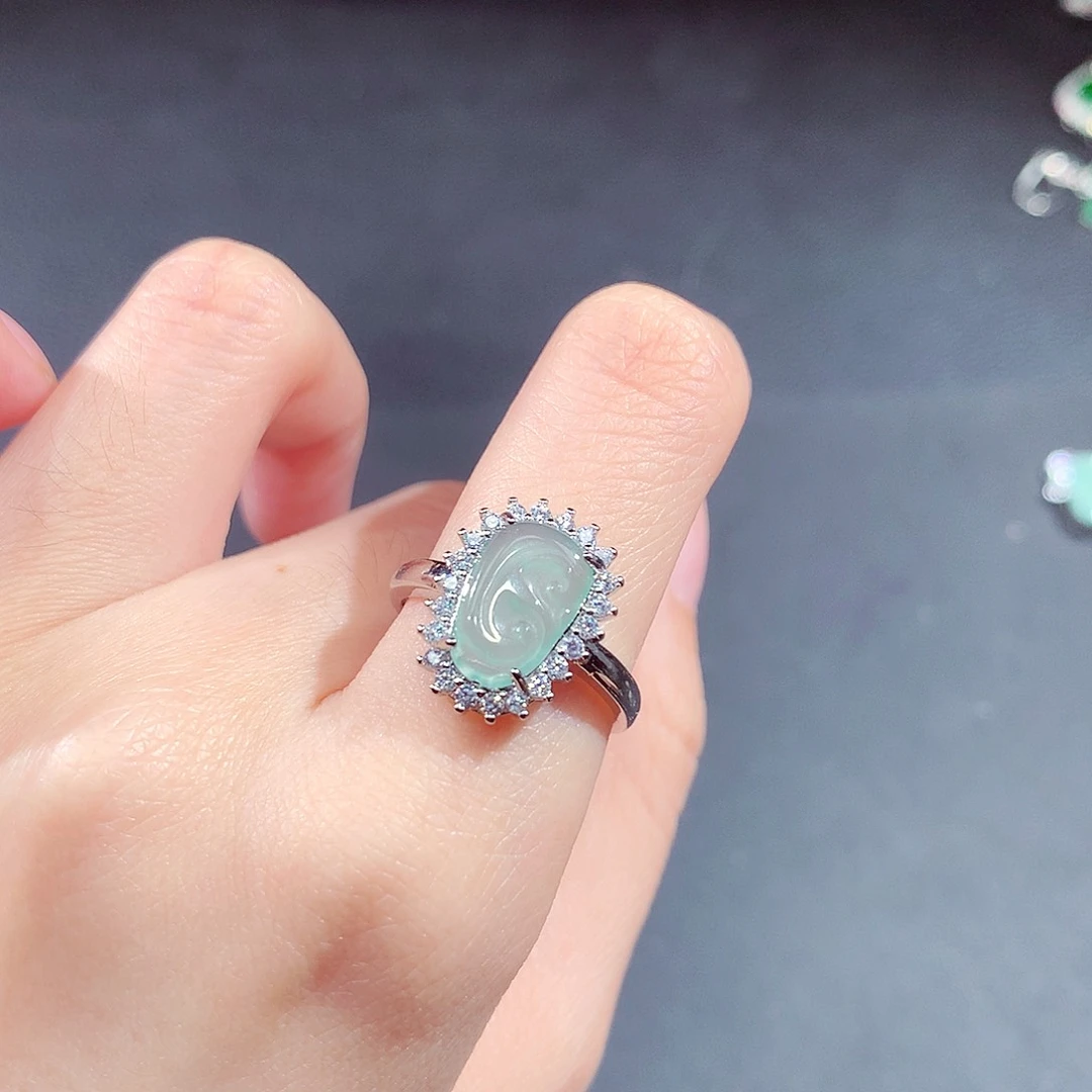 未镶嵌戒指翡翠翡翠