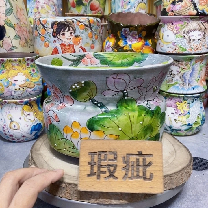 景德镇艺术手绘作品