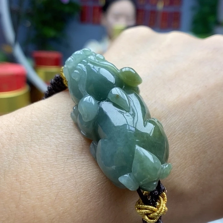未镶嵌手串翡翠手串