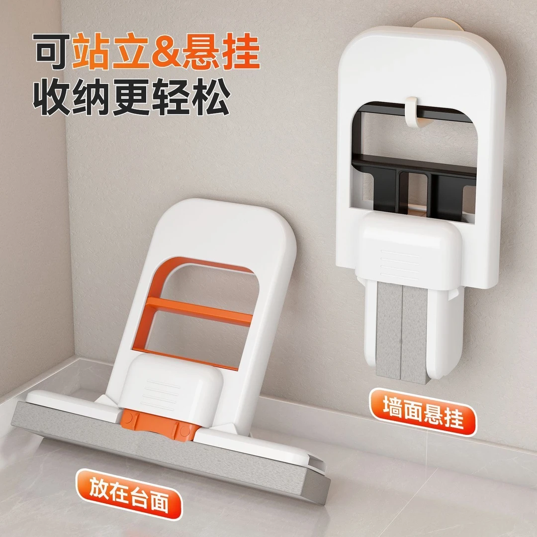 干湿两用款可伸缩易清洗胶棉拖把拖布多功能吸水