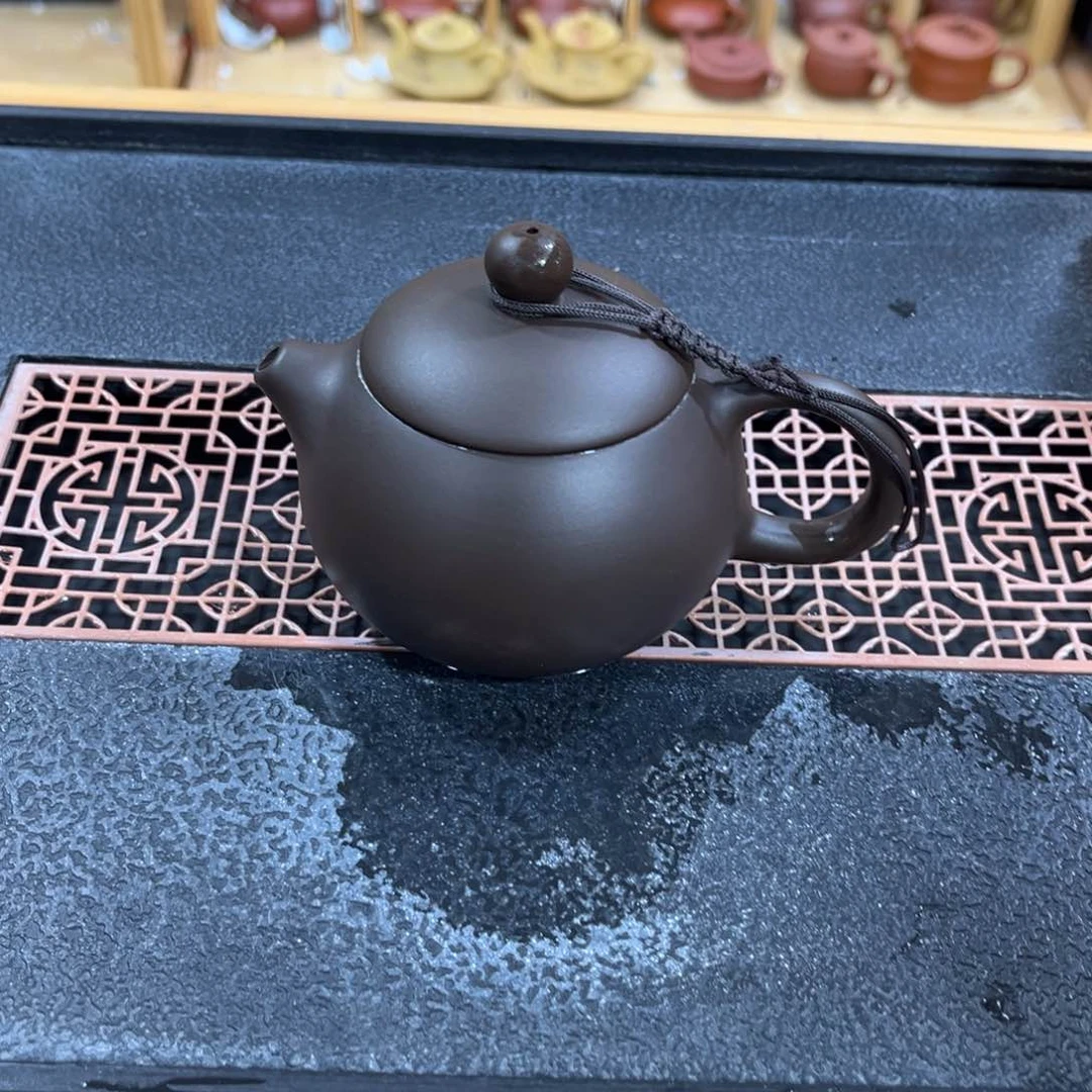 紫砂茶案小品西施西施
