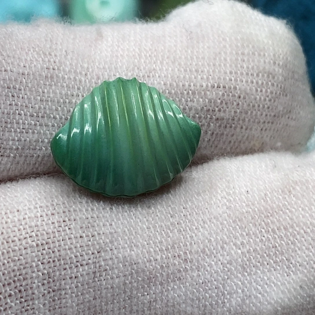 绿松石未镶嵌天然原矿 带武汉地大证书