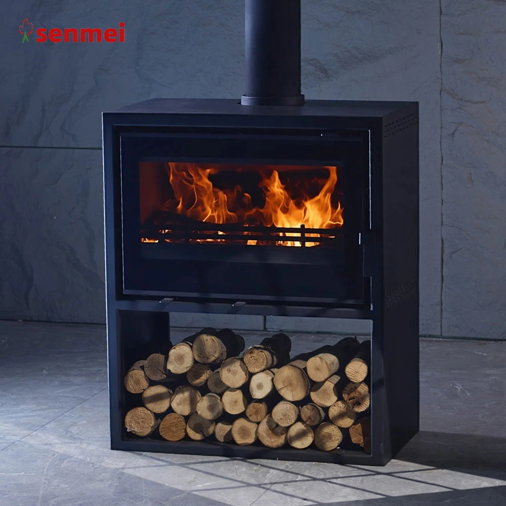 senmeiIMX2D2L0/550-950欧式柴火炉真火壁炉燃木壁炉真火木柴家用