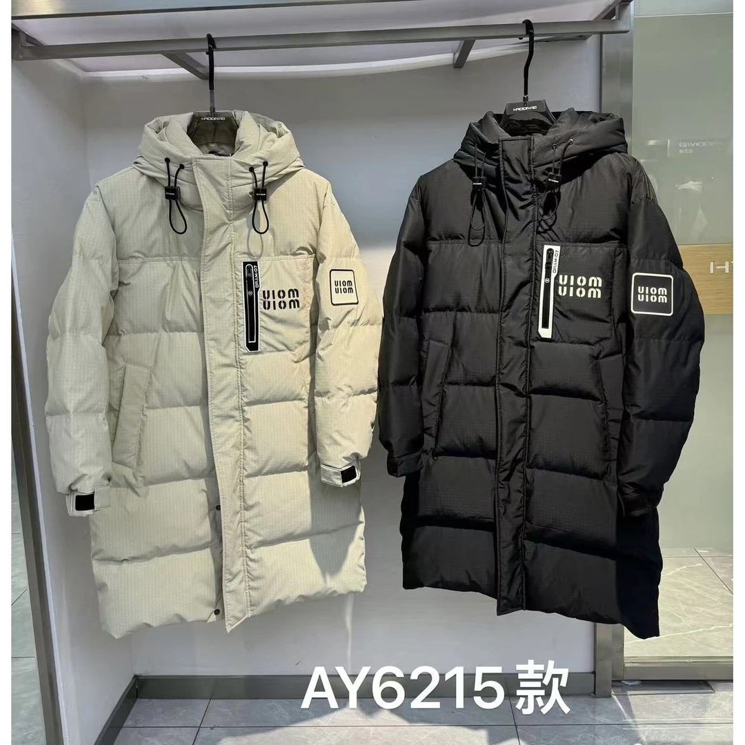 大占推荐  6215  休闲时尚潮牌加长夹克外套羽