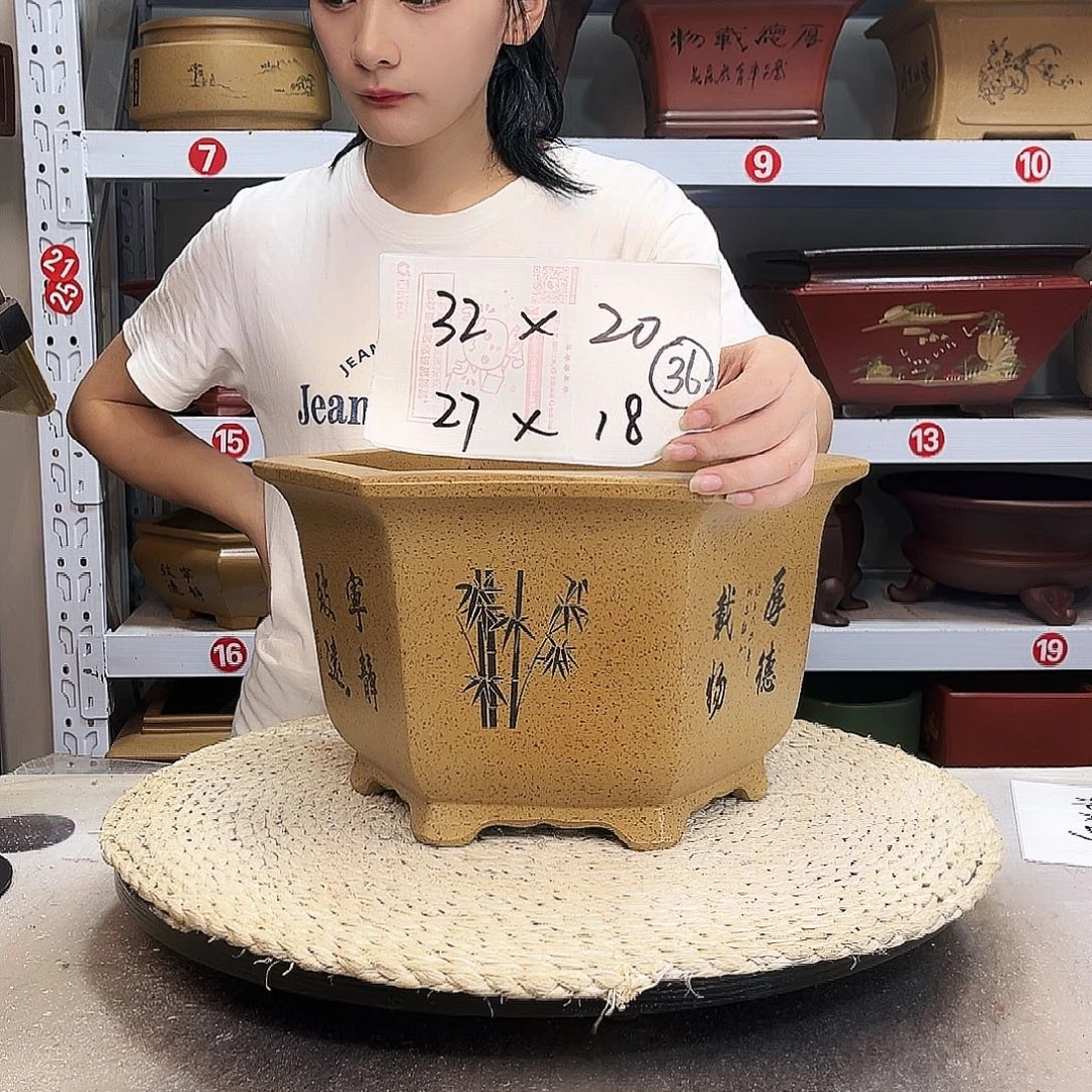 花盆紫砂紫砂花盆