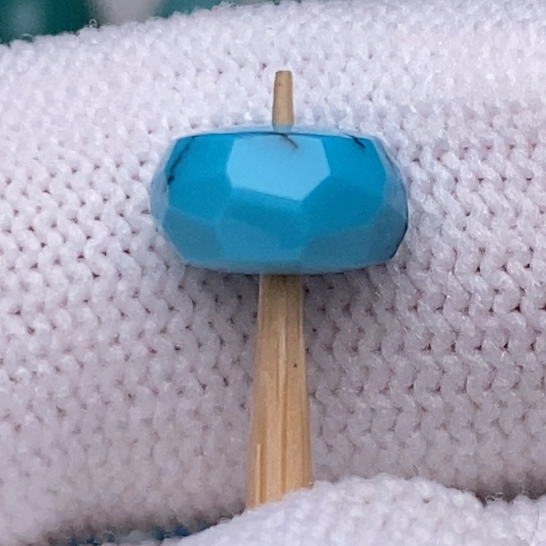 未镶嵌绿松石绿松石8.8mm