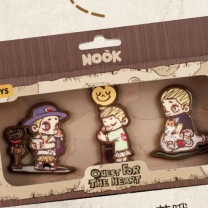 NOOK寻心之旅冰箱贴3只装