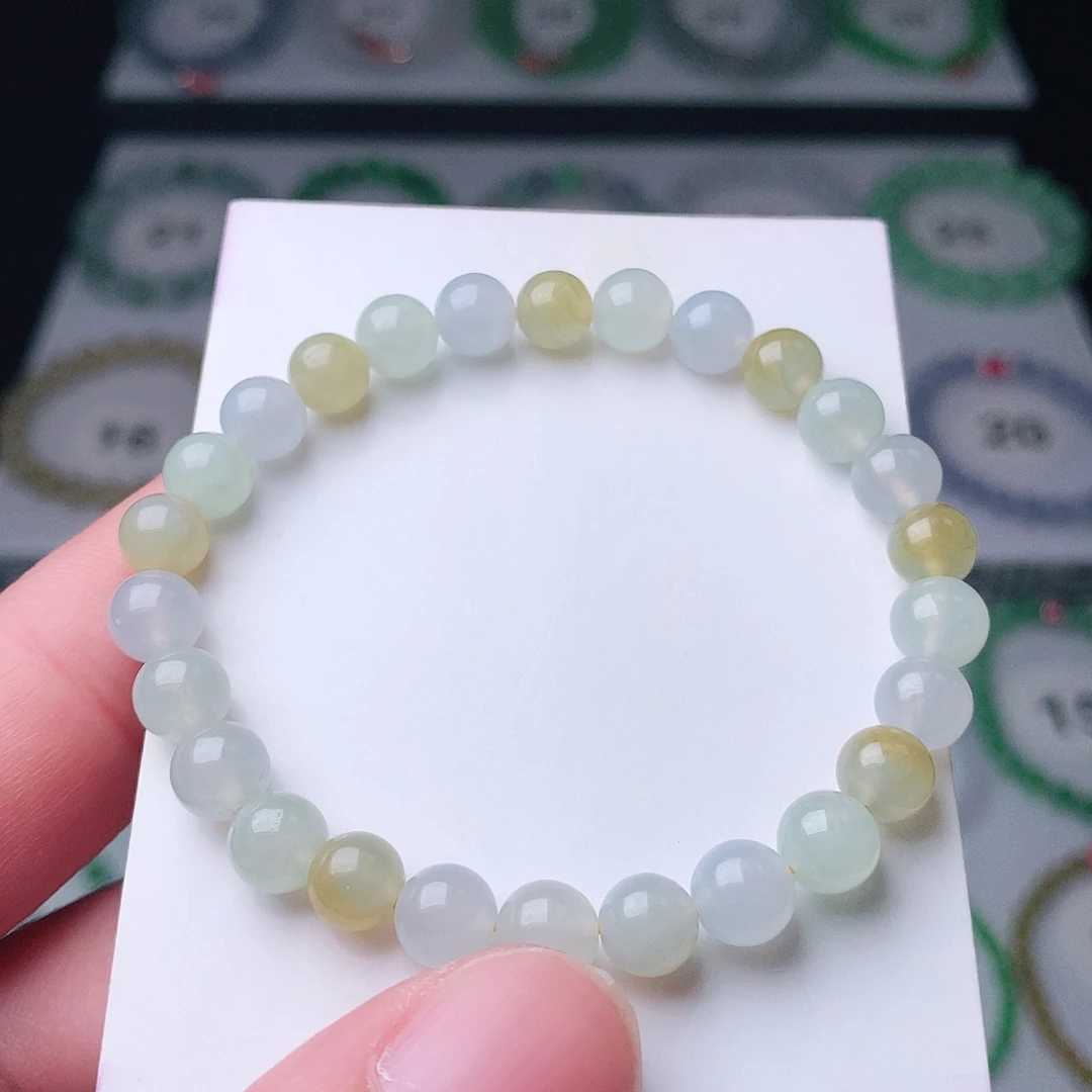 翡翠未镶嵌手链翡翠