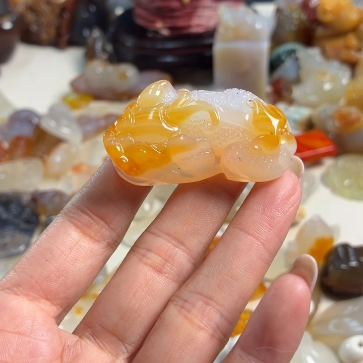 未镶嵌吊坠(不含链)玛瑙/玉髓