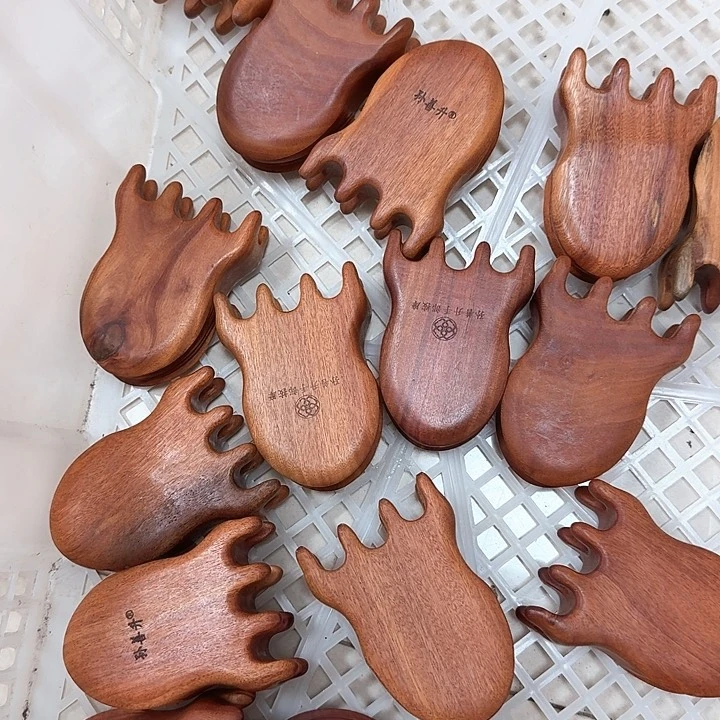 红檀香木放松工具瑕疵