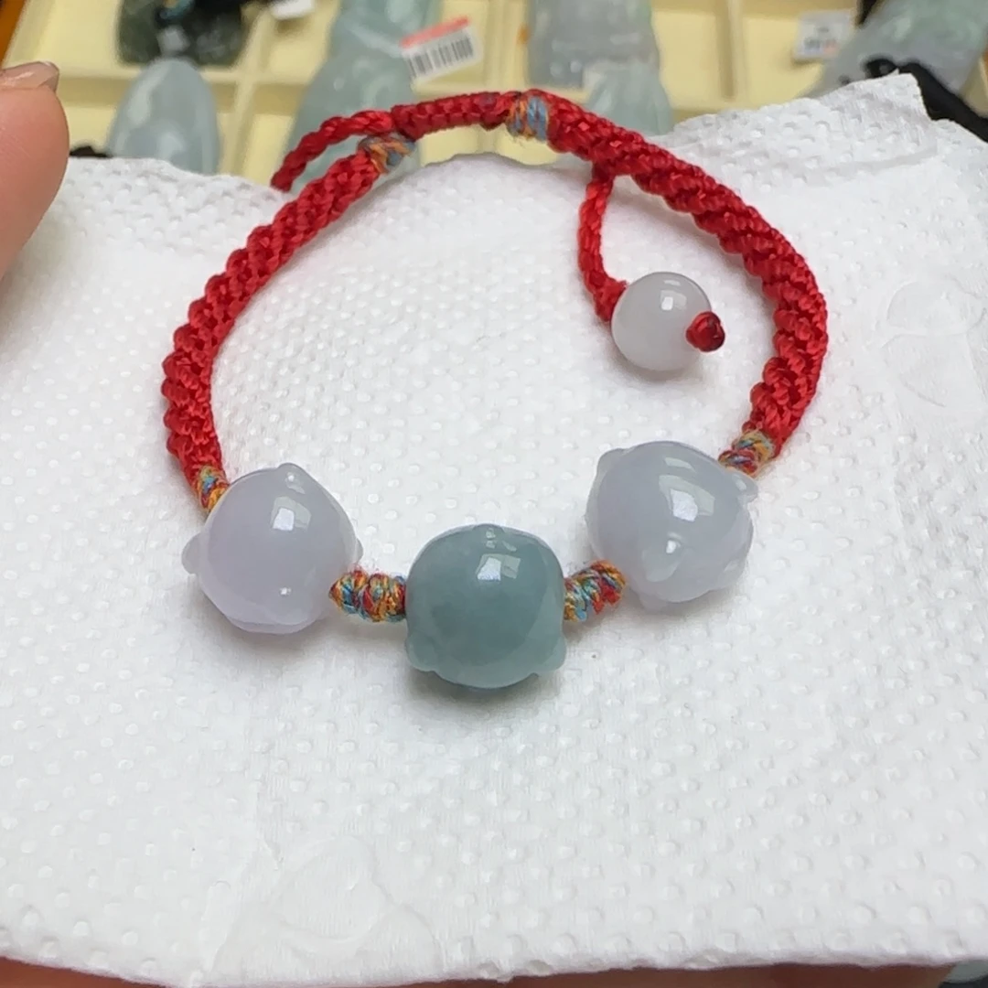 军***梦翡翠未镶嵌颈饰