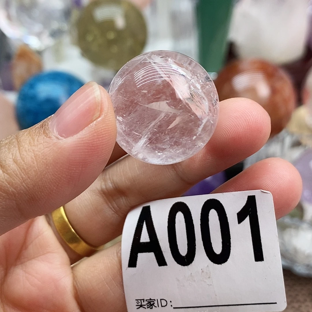 水晶珠宝半成品未镶嵌2.5cm