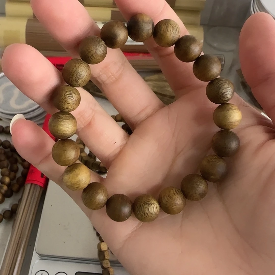 沉香沉香碎屑棋楠沉香1.0手链