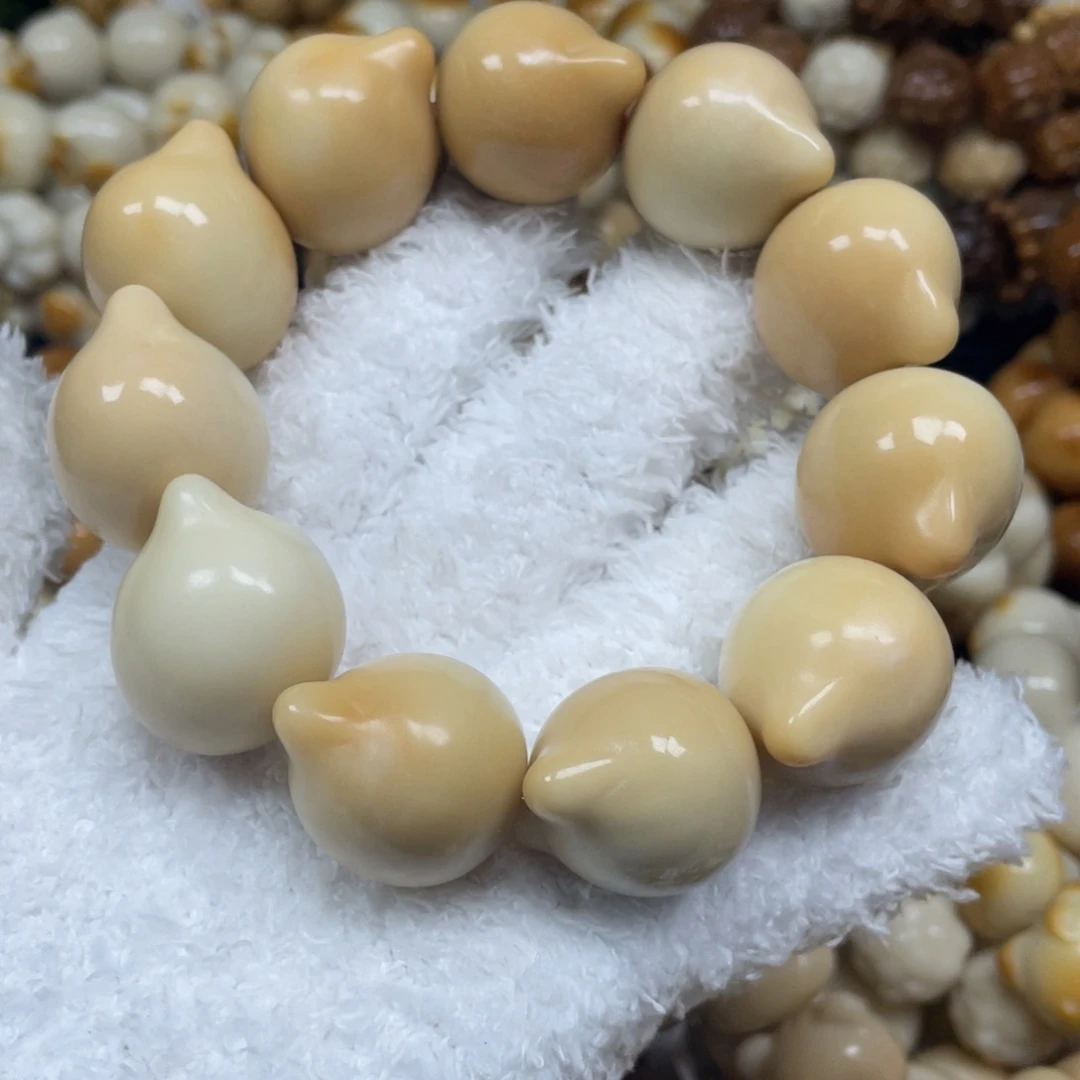 手串菩提根/象牙果12.14.33瑕糖心猫头卡29