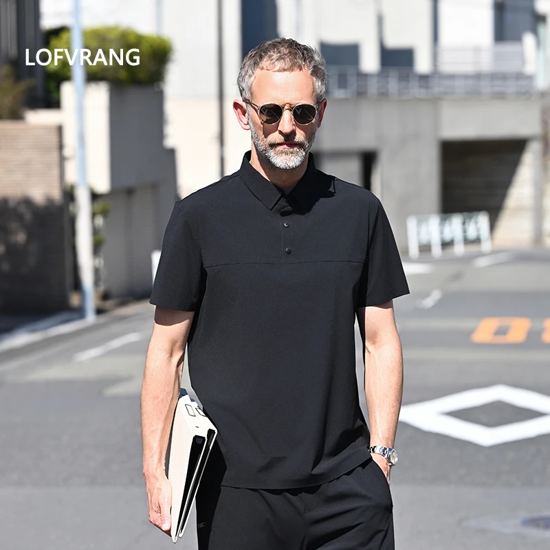 LOFVRANG | 云铠 | 旅行家轻量化防嗮速干多功能翻领商务工装T恤