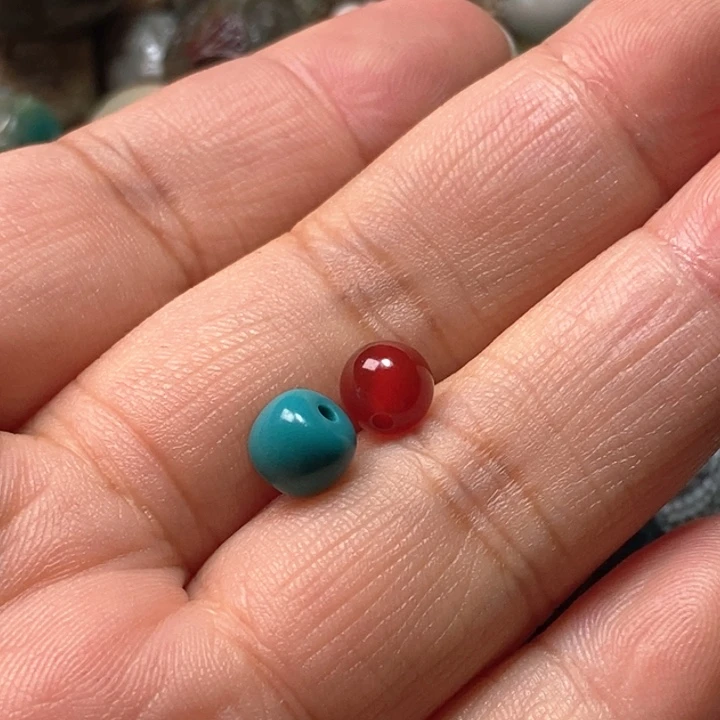 南红玛瑙未镶嵌颈饰