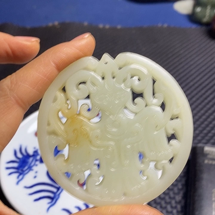 吊坠白玉菩提支持七天无理由