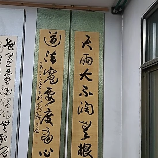 书法宋秉民。220X41X2。道法宽