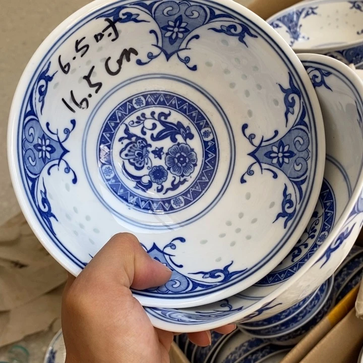 碗景德镇高温细白瓷餐具